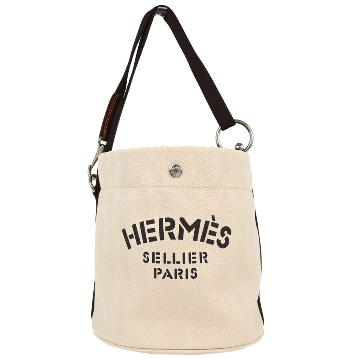 Hermes Grooming Handbag Canvas