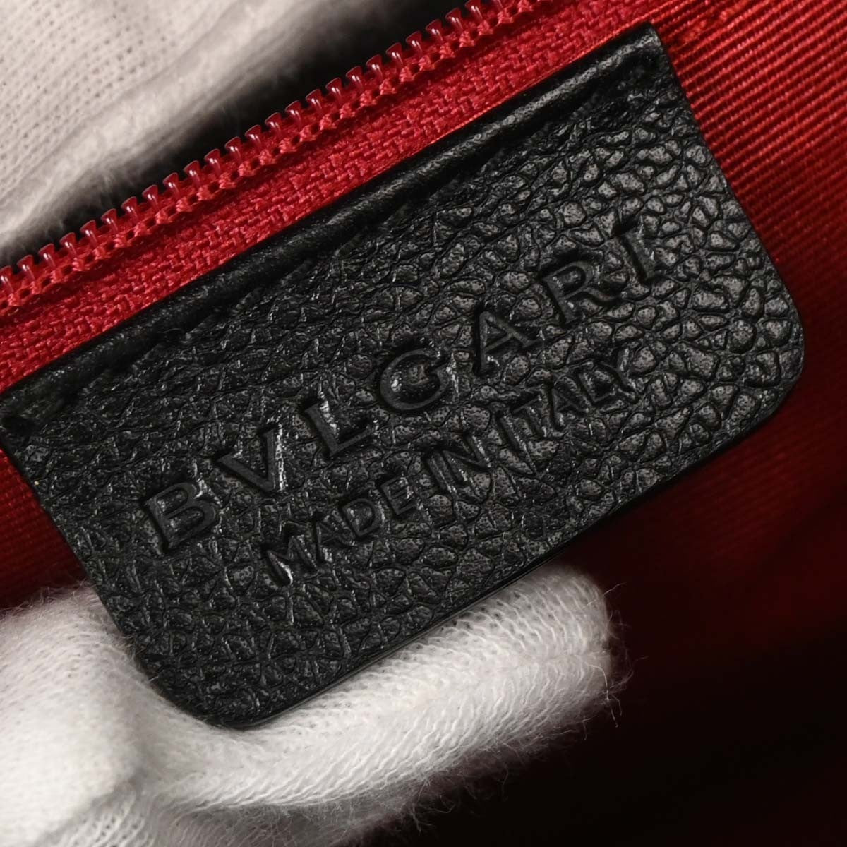 Bvlgari Logomania Shoulder Bag Canvas with Leather