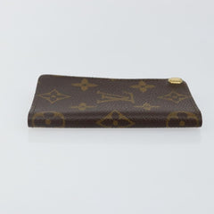 Louis Vuitton Porte Cartes Pression Card Case Monogram Canvas