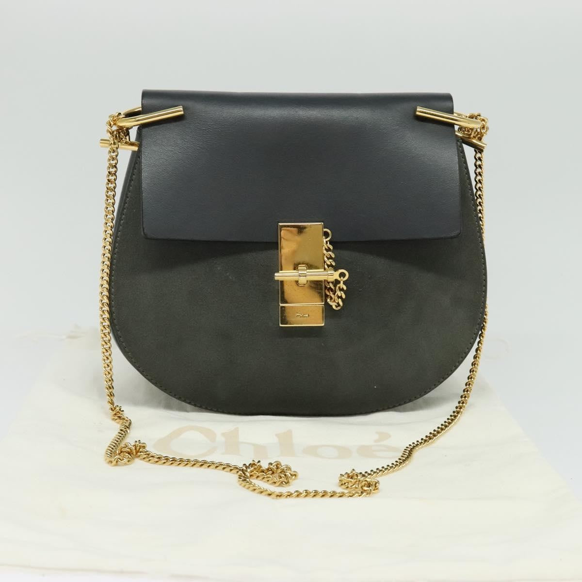 Chloe Drew Shoulder Bag Leather