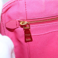 Prada Canapa Convertible Tote Canvas