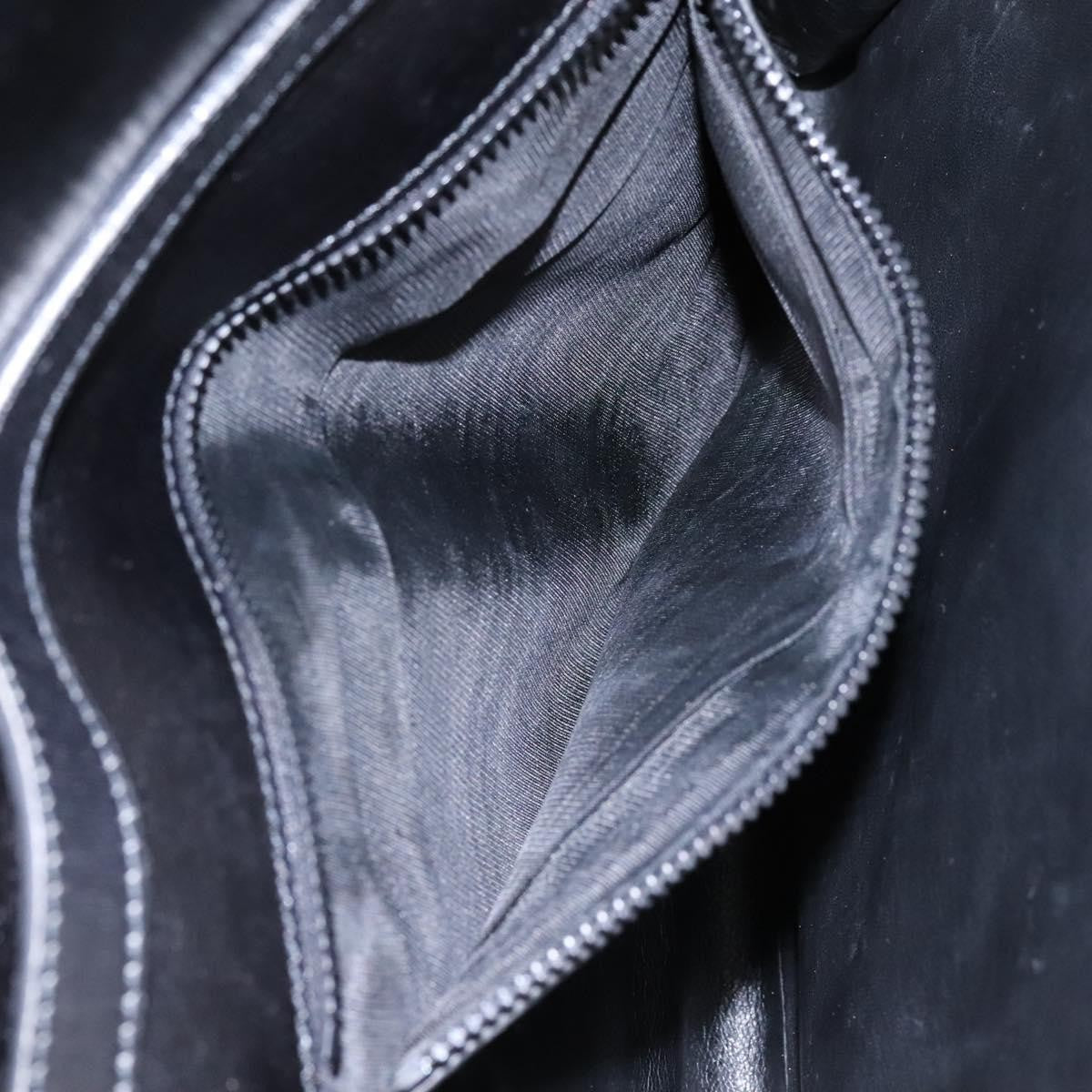 Celine Vintage Circle Logo Crossbody Bag Leather