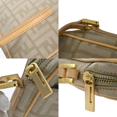 Fendi Logo Zucca Shoulder Bag Zucca