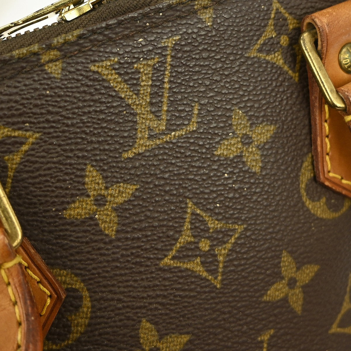 Louis Vuitton Alma Handbag Monogram Canvas