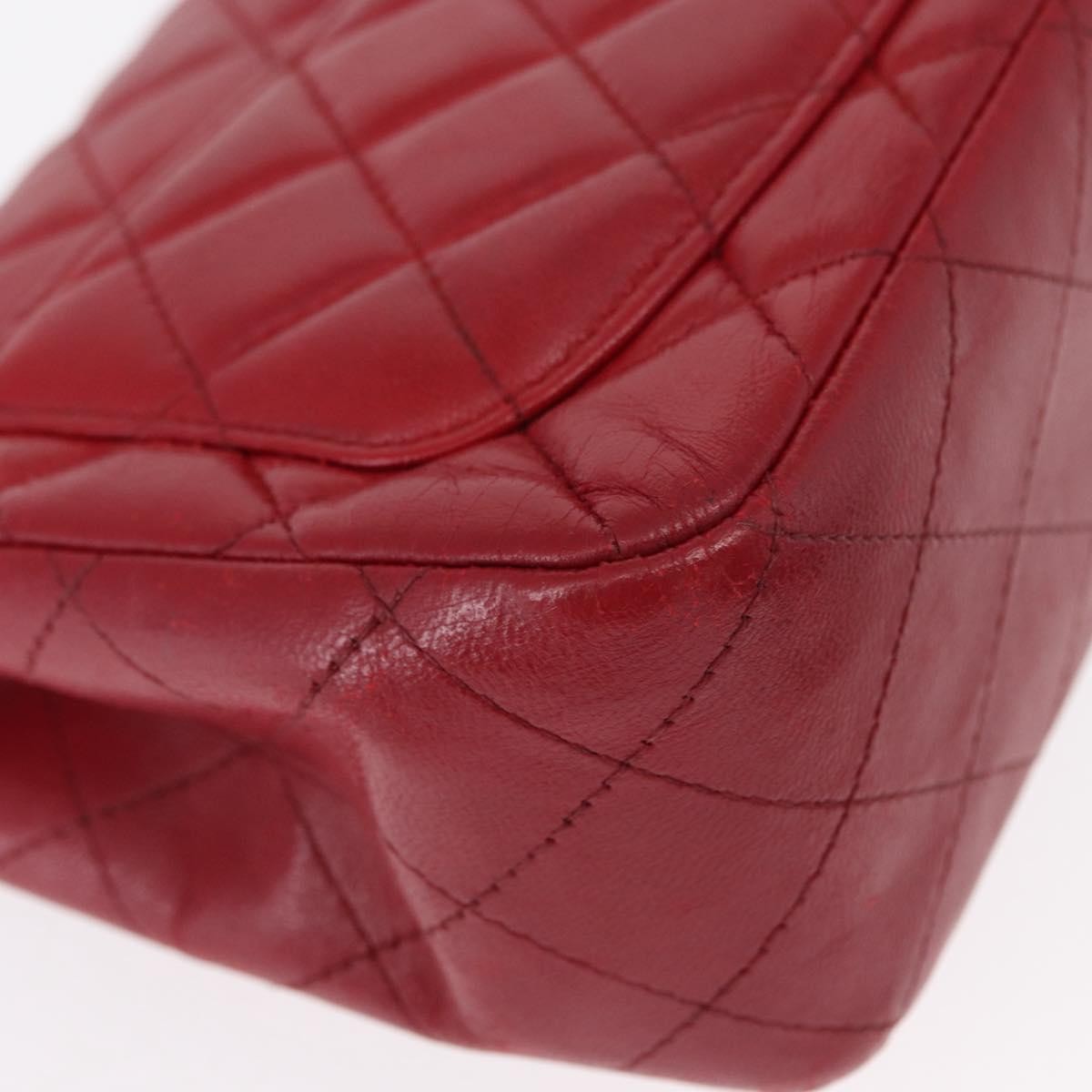 Chanel Square Classic Single Flap Bag Quilted Lambskin