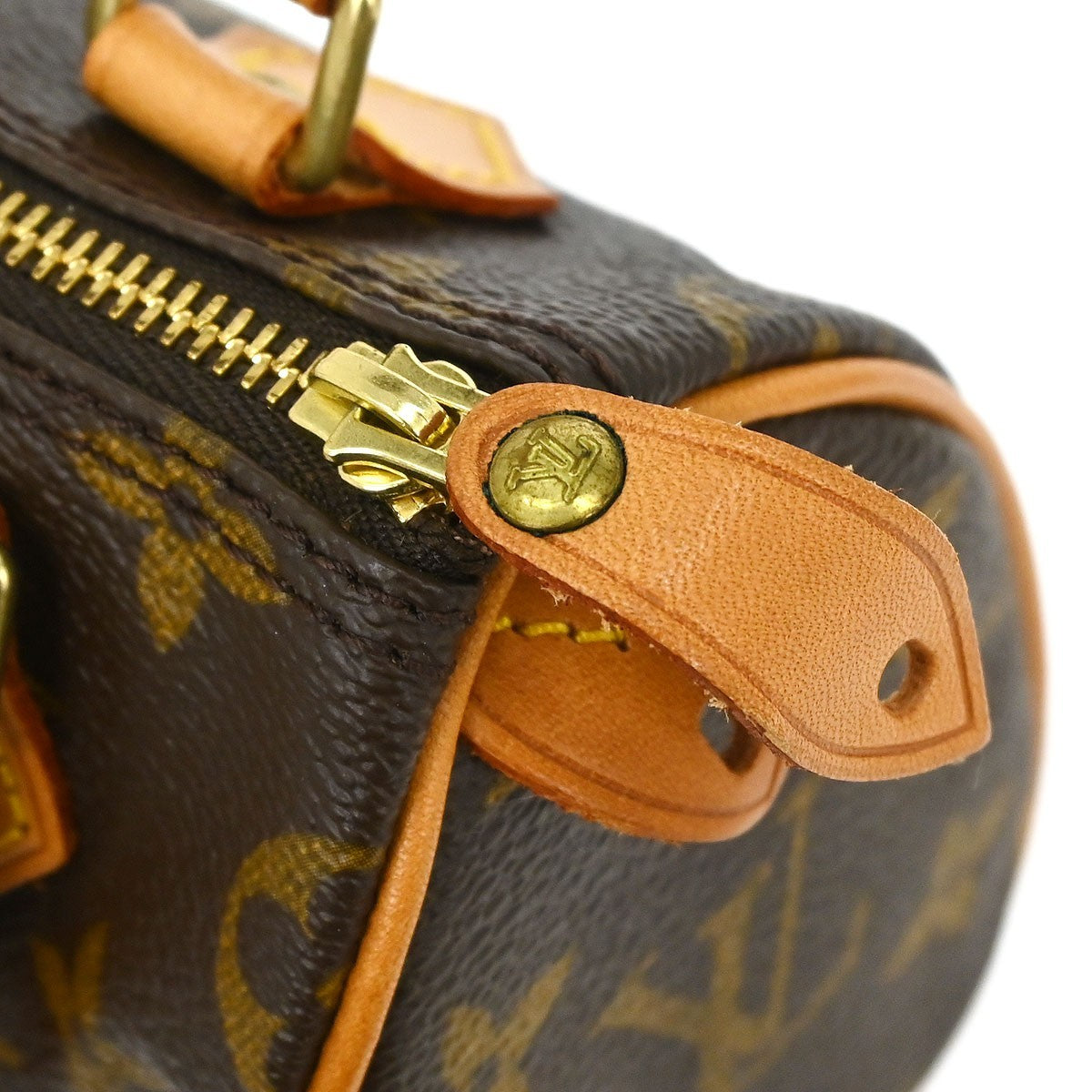 Louis Vuitton Speedy Mini HL Handbag Monogram Canvas