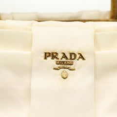 Prada Bow Tote Tessuto with Leather