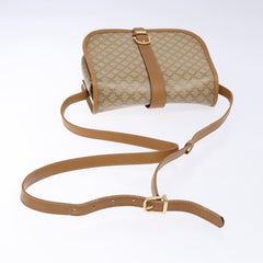 Celine Vintage Triomphe Shoulder Bag Canvas