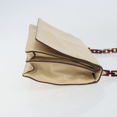 Prada Flap Shoulder Bag Leather