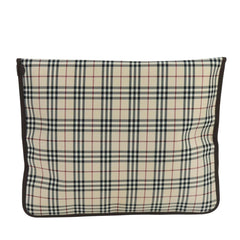 Burberry Nova Check Tote canvas check pattern
