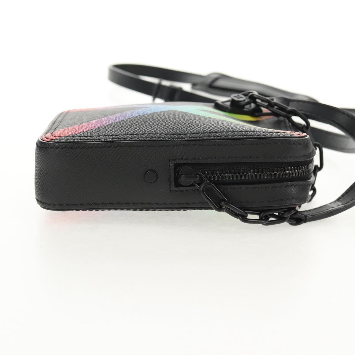 Louis Vuitton Danube Messenger Bag Rainbow Taiga Leather