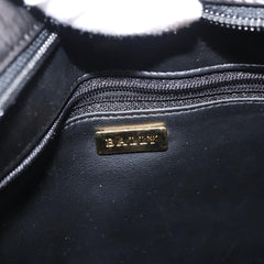 Bally Vintage Chain Shoulder Bag Quilted Leather