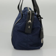 Prada Chain Shoulder Bag Quilted Tessuto