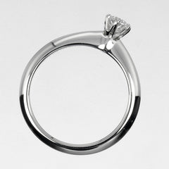 Tiffany & Co. Tiffany Setting Solitaire Ring Platinum with RBC Diamond I/VS1