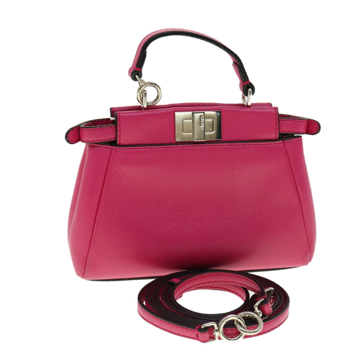 Fendi Peekaboo Bag Leather