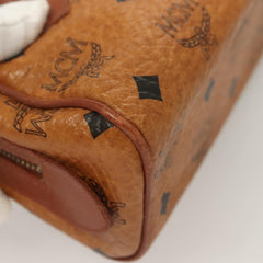 MCM Visetos logogramme Handbag Canvas and Leather