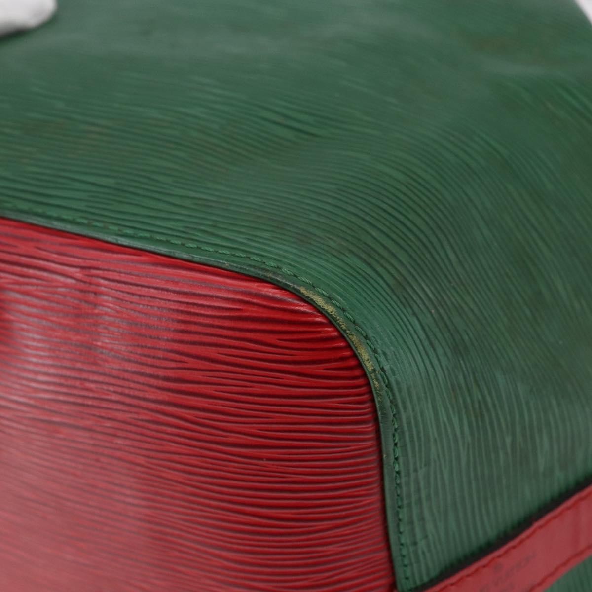 Louis Vuitton Petit Noe Handbag Two Tone Epi Leather