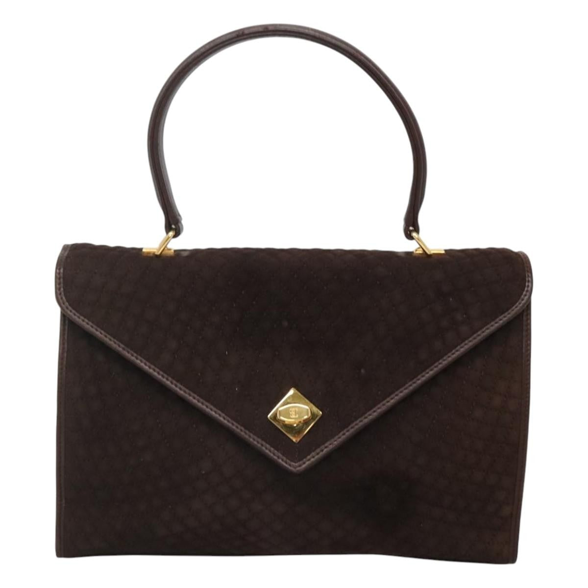 Bally Vintage Handbag Quilted suede