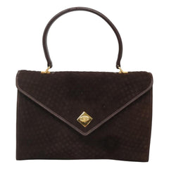 Bally Vintage Handbag Quilted suede