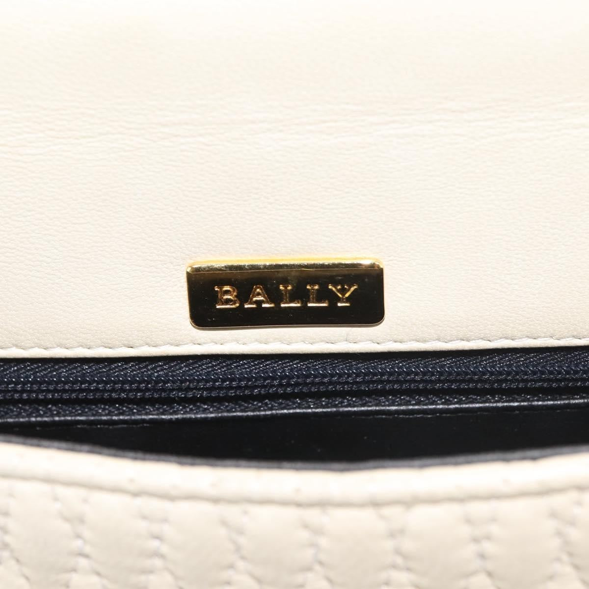 Bally Vintage Handbag Quilted Leather