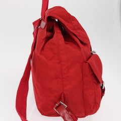 Prada Double Front Pocket Backpack Tessuto