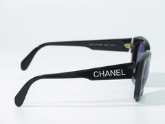 Chanel CHANEL Logo Sunglasses Eye Wear Plastic