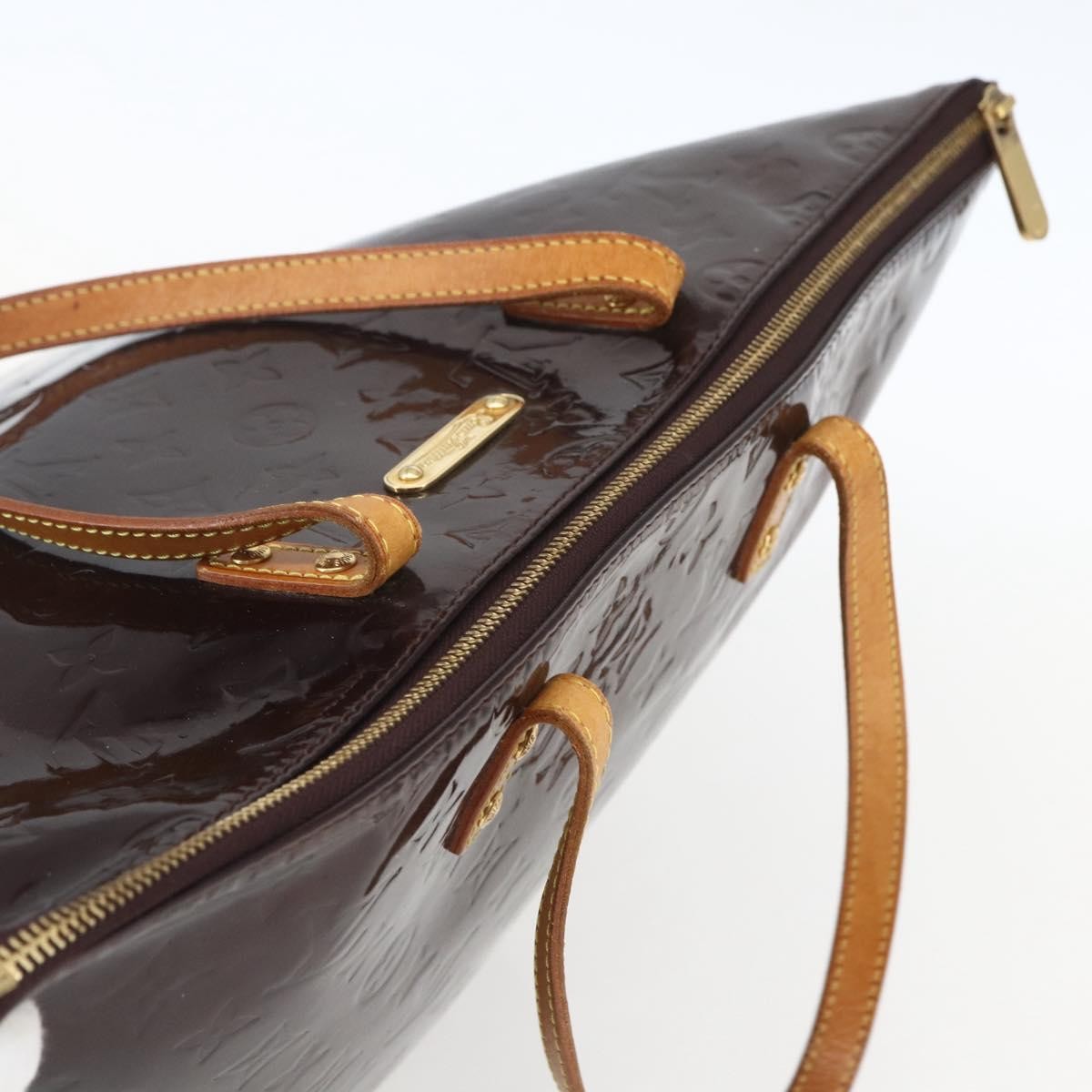 Louis Vuitton Bellevue Handbag Monogram Vernis