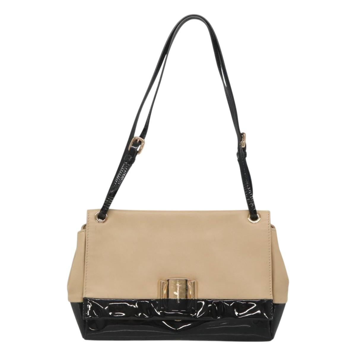 Salvatore Ferragamo Vala Shoulder Bag Leather