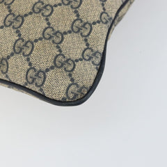 Gucci Zip Top Messenger Bag GG Coated Canvas