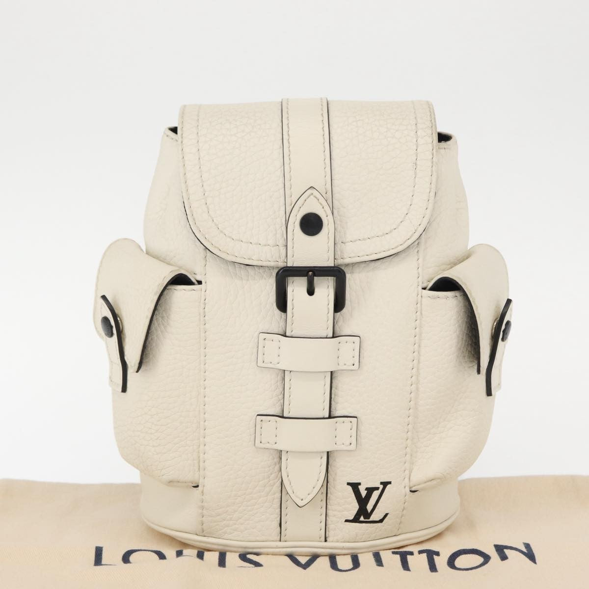 Louis Vuitton Christopher Backpack Taurillon Leather