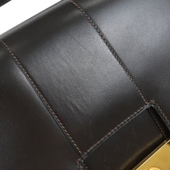 Hermes Vintage Shoulder Bag Embellished Leather