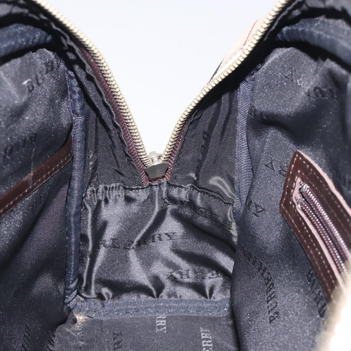 Burberry Nova Check Bowling Bag Canvas