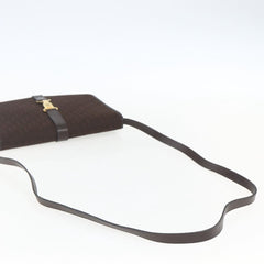 Christian Dior Vintage Trotter Shoulder Bag Canvas