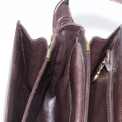 Celine Vintage C Sulky Horsebit Shoulder bag Canvas and Leather