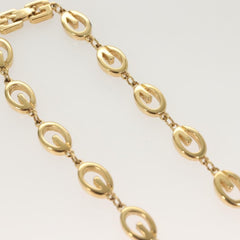 Givenchy Logo G Necklace Gold Plated