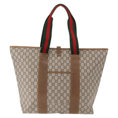 Gucci Sherry Line Tote Canvas