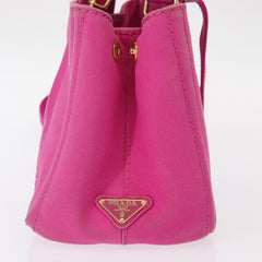 Prada Canapa Open Tote Canvas