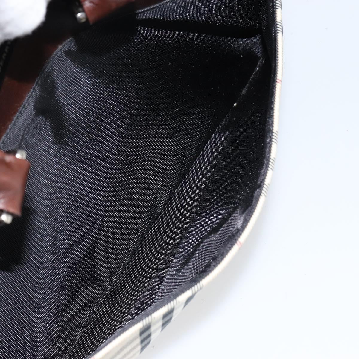 Burberry Nova Check Bowling Bag Canvas