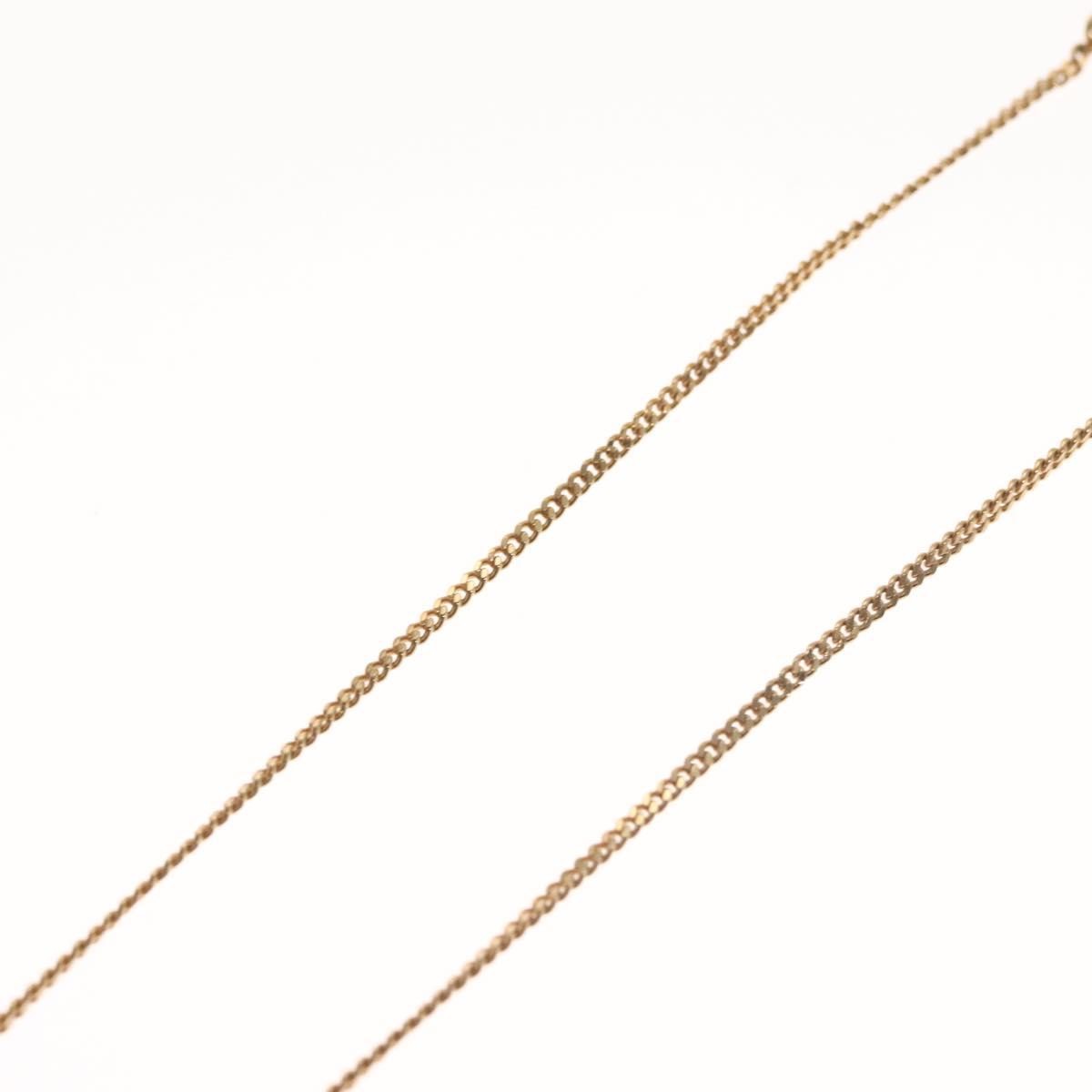 Christian Dior CD Pendant Necklace Gold-plated