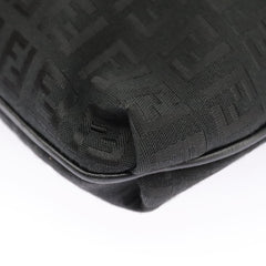 Fendi Mamma Baguette Shoulder Bag Canvas