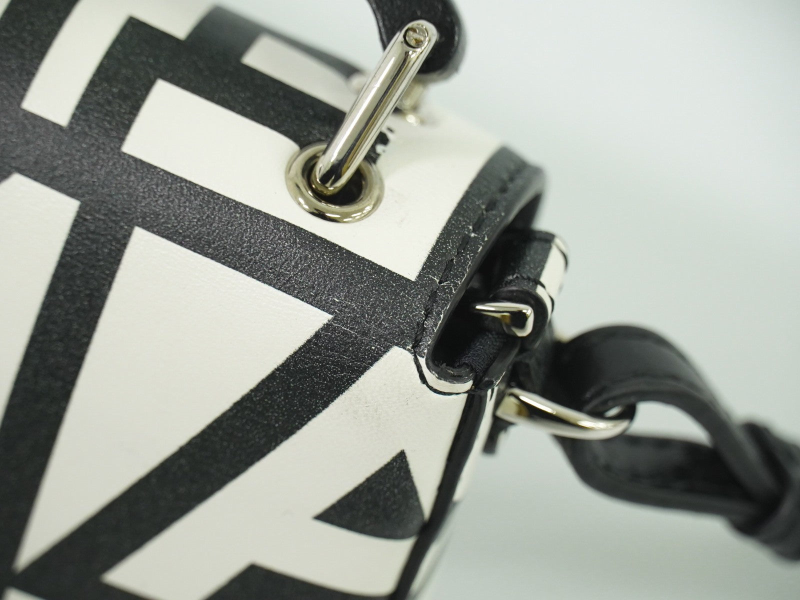 Fendi x Marc Jacobs Baguette NM Bag Printed Leather