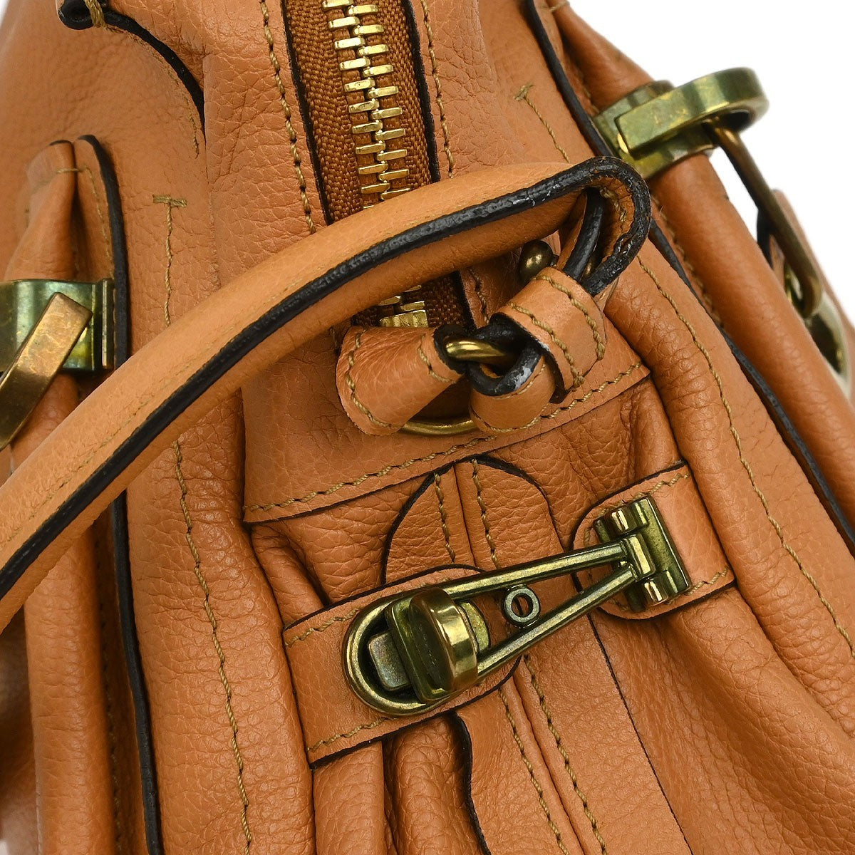 Chloe Paraty Top Handle Bag Leather