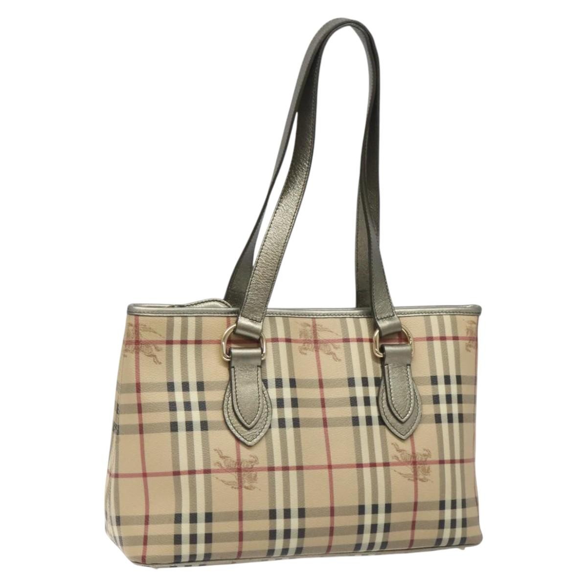 Burberry Regent Tote Haymarket Coated Canvas