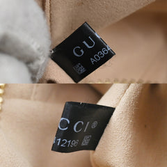 Gucci GG Marmont Shoulder Bag Diagonal Quilted GG Canvas with Leather