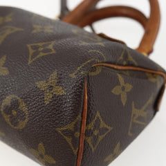 Louis Vuitton Speedy Mini HL Handbag Monogram Canvas