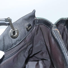Gucci Vintage Bamboo Handle Tote Nylon