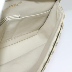 Chanel Vintage Classic Double Flap Bag Quilted Denim