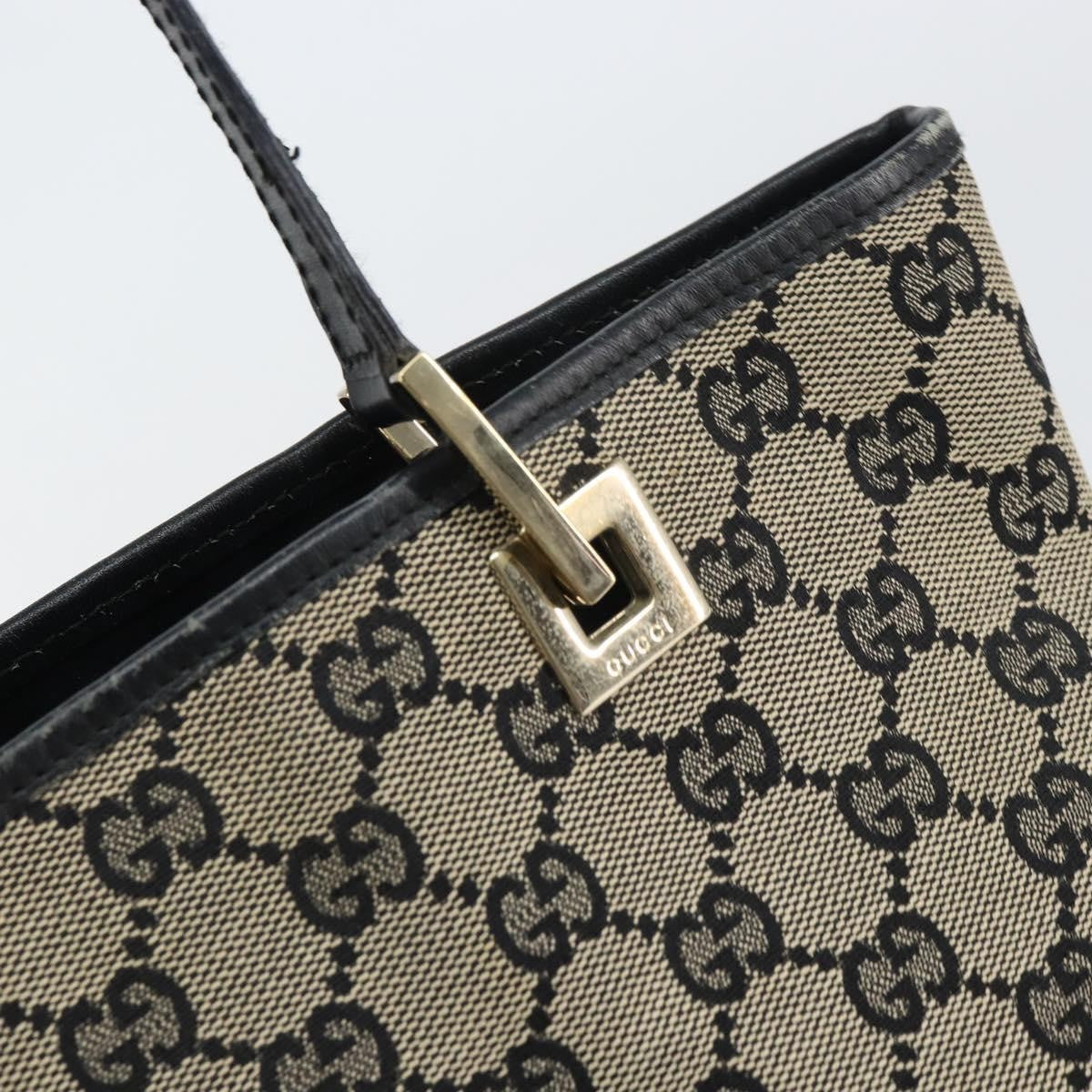 Gucci Vintage Bucket Shopping Tote GG Canvas