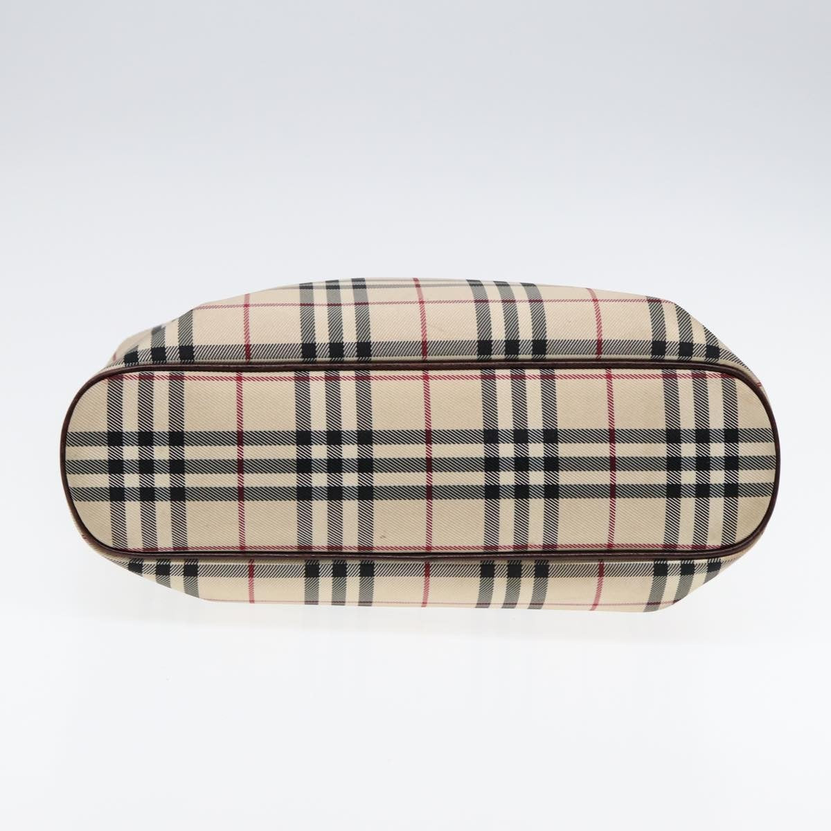 Burberry Nova Check Tote Canvas and Leather