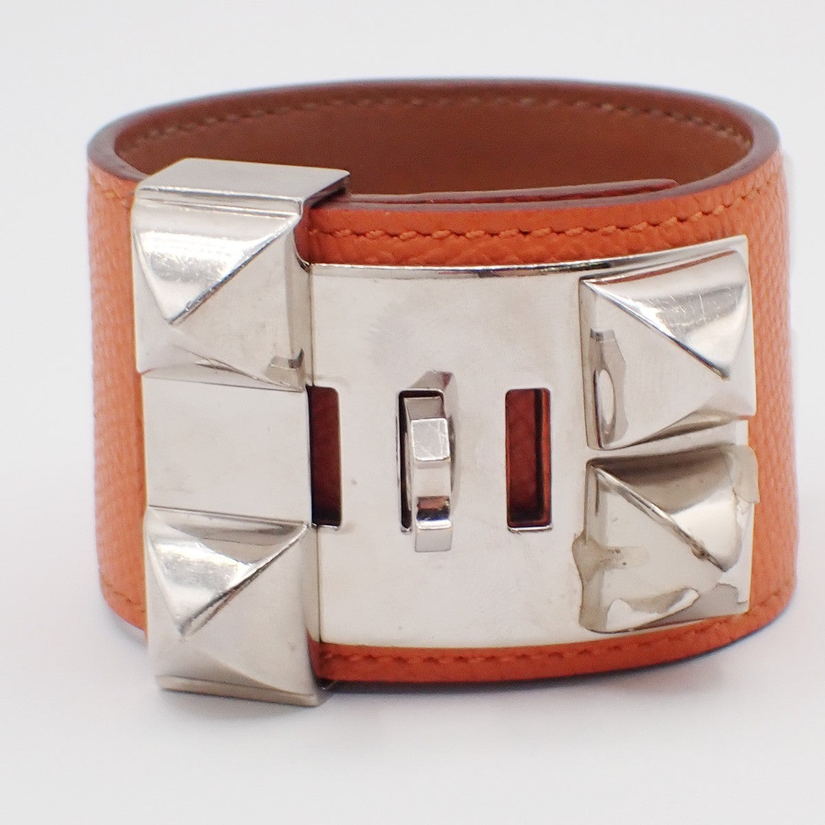 Hermes Collier de Chien Bracelet Leather